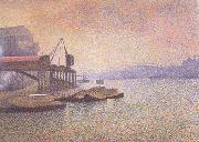 Georges Lemmen View of the Thames (nn02) china oil painting reproduction